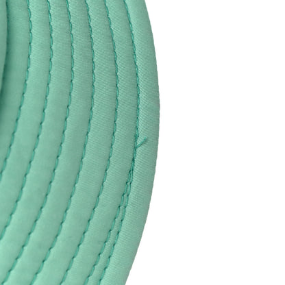 Chanel Cotton CC Cloche Bucket Hat S Turquoise Fuchsia 7 of 7