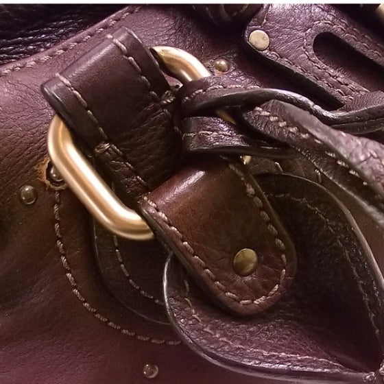 Leather PADDINGTON Brown