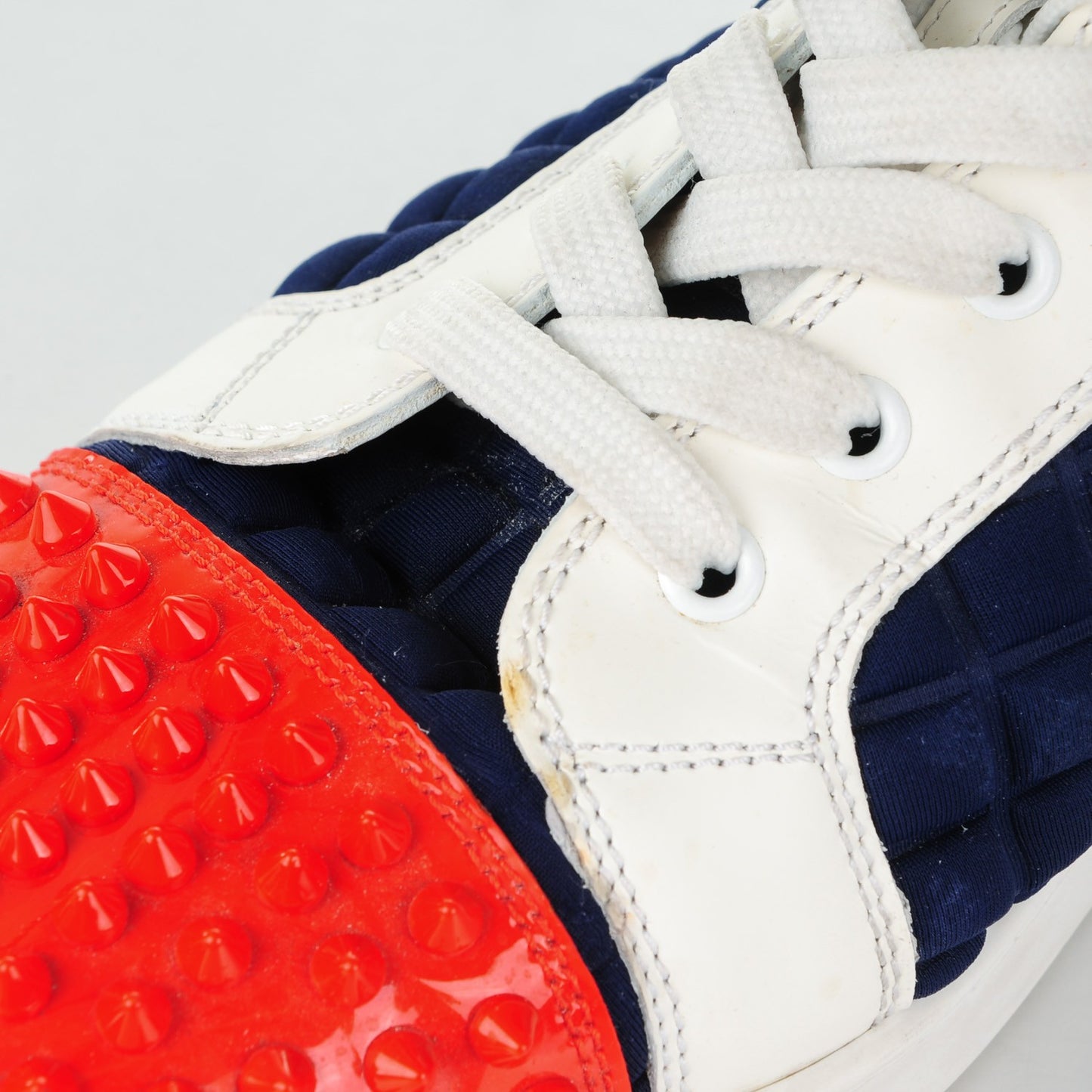 Neoprene Lou Spikes Flat Mens Sneakers 43 Multicolor