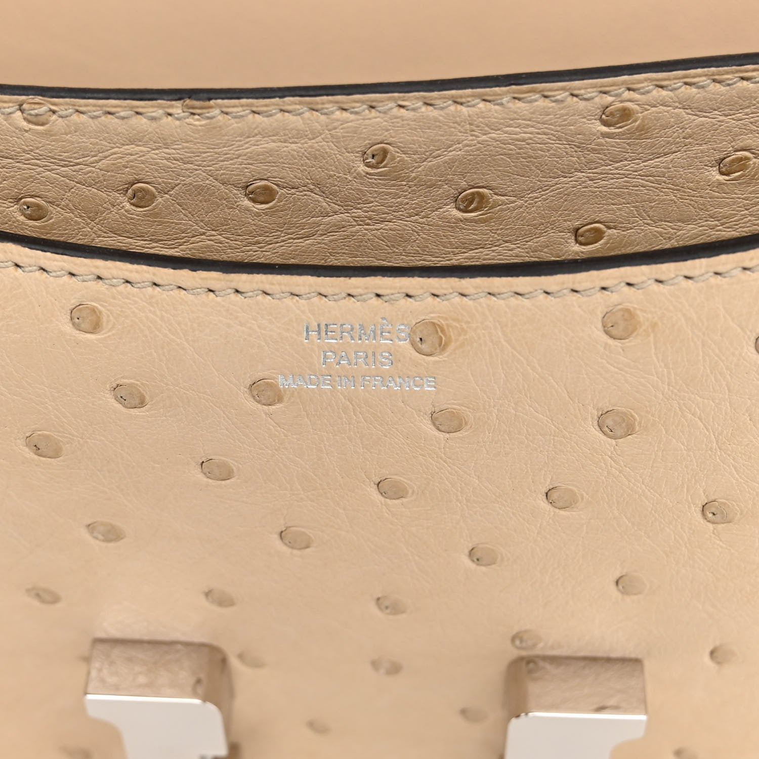 Hermes Ostrich Constance 18 Parchemin 6 of 10