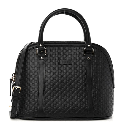 Gucci Microguccissima Medium Dome Bag Black 1 of 11