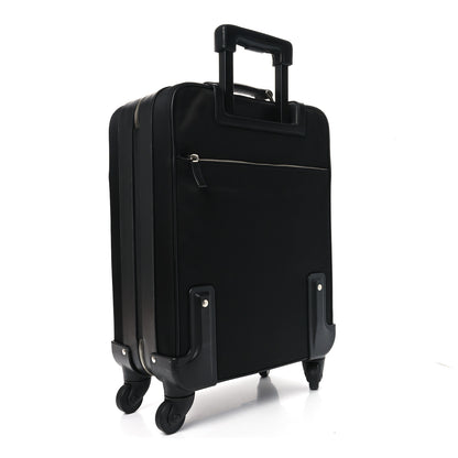 Prada Tessuto Nylon Saffiano Trolley Luggage Black 2 of 9