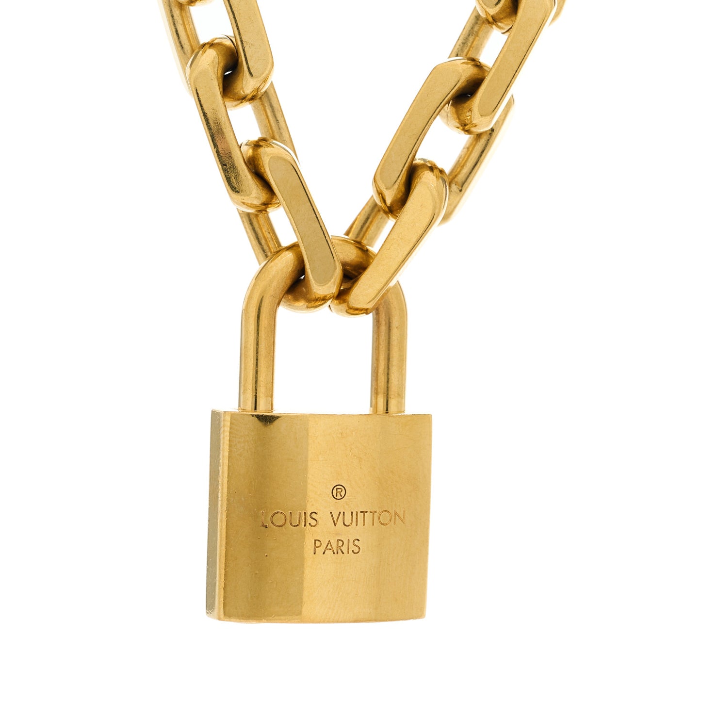 LV Edge Necklace Cadenas Gold
