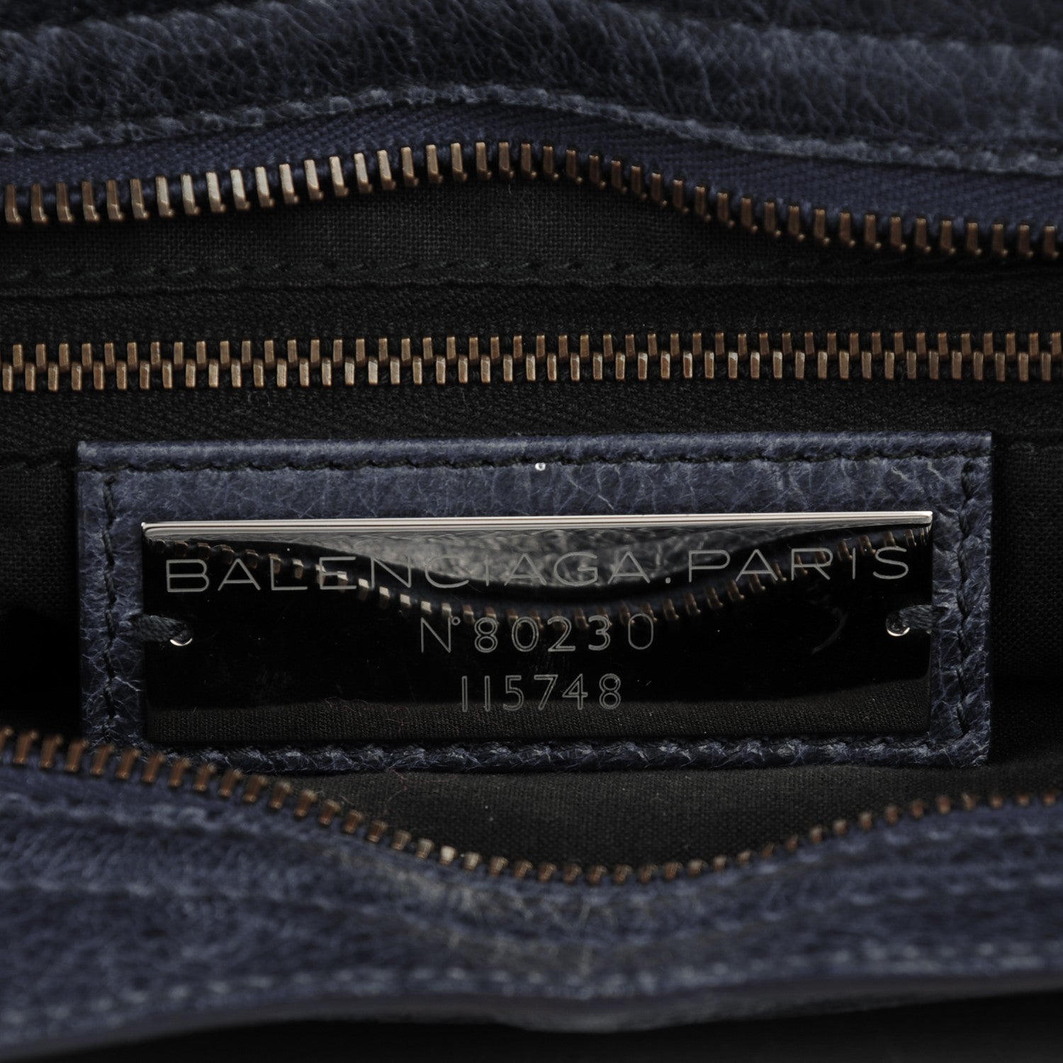 Balenciaga Agneau Classic Hardware City Bleu Roi 7 of 8