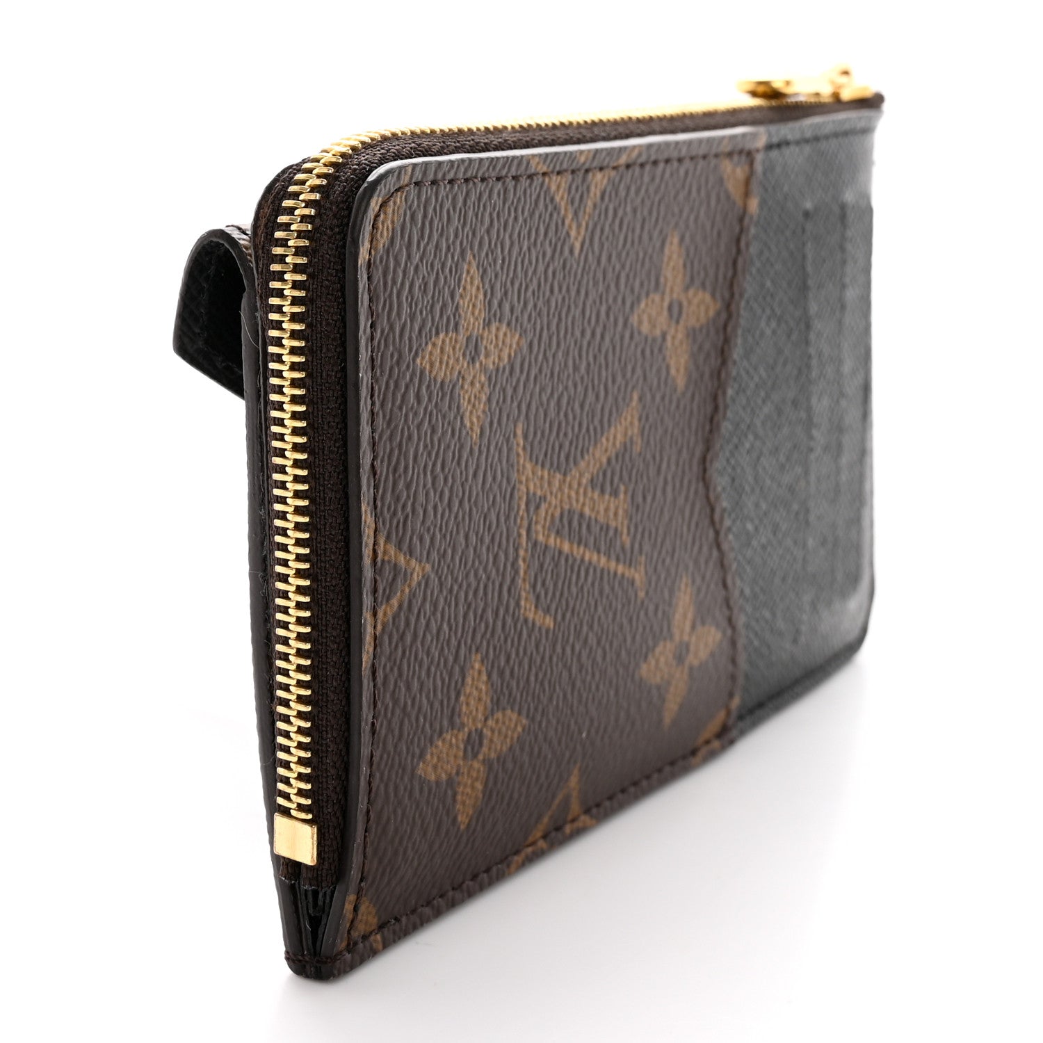 Louis Vuitton Monogram Recto Verso Card Holder Black 3 of 9