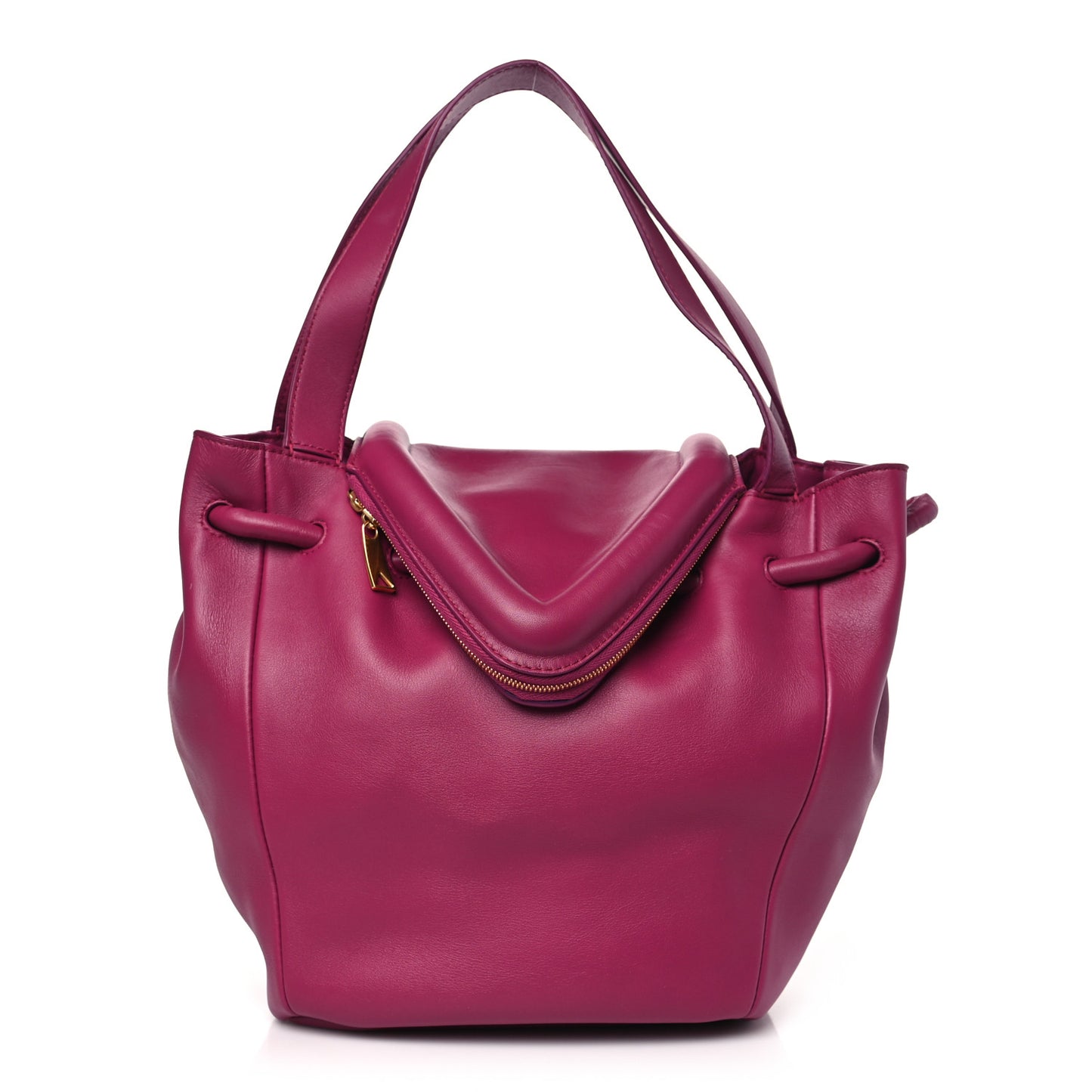 Calfskin Small Beak Tote Cinnabar