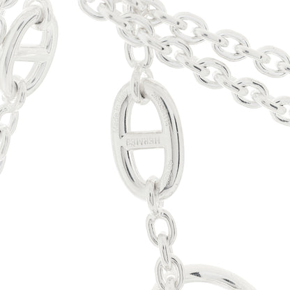 Hermes Sterling Silver Farandole Necklace 160 4 of 5
