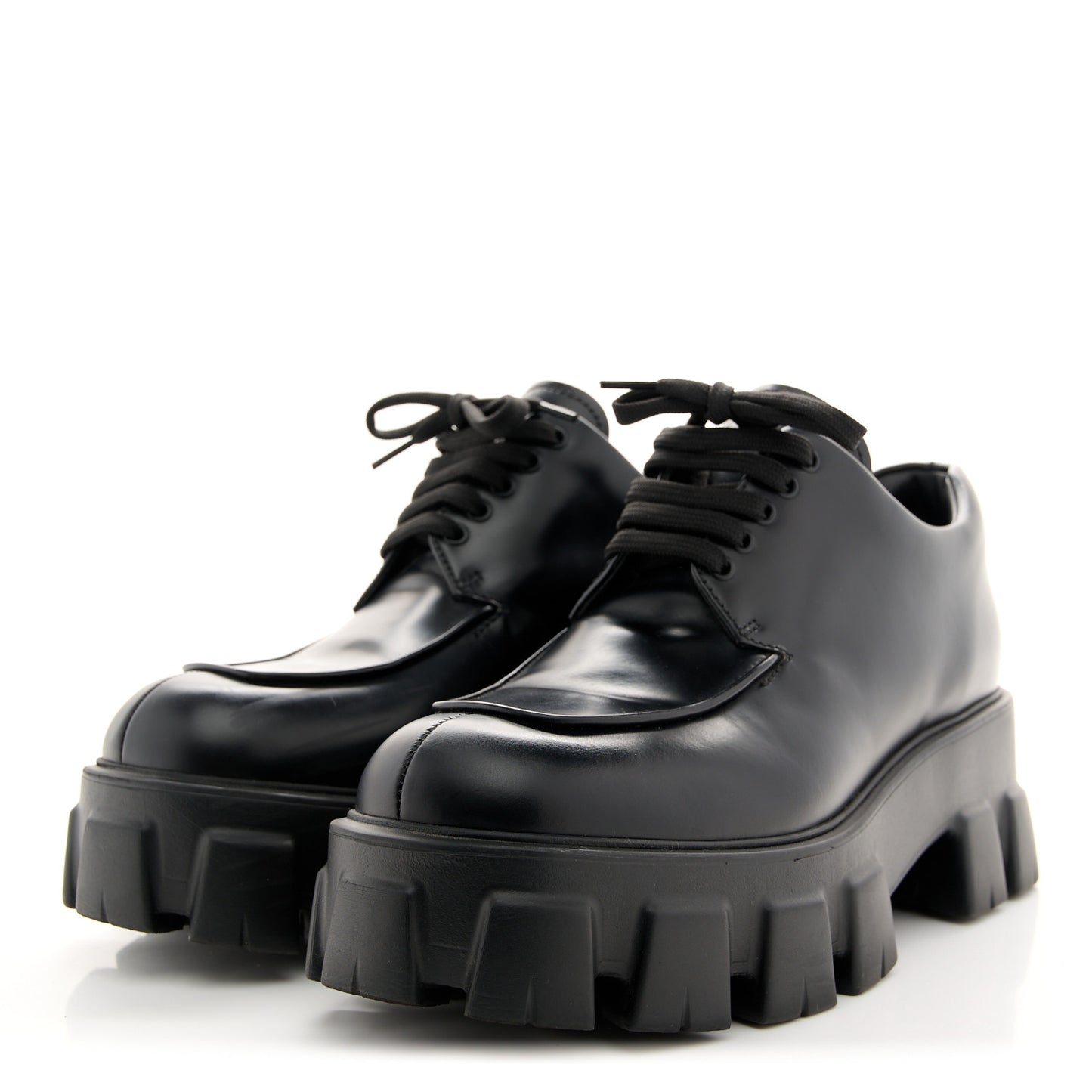 Spazzolato Rois Monolith 55mm Derby Loafers 39 Black