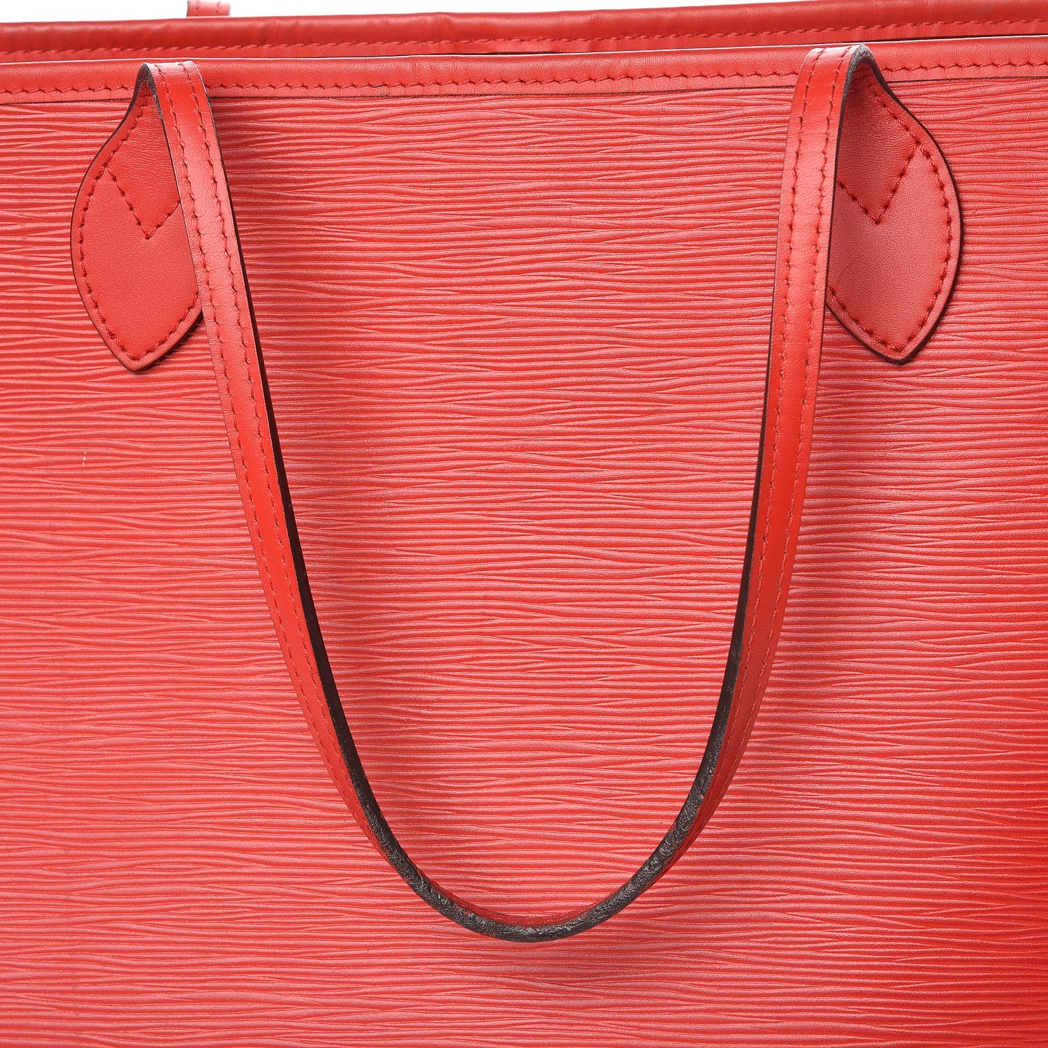 Louis Vuitton Epi Neverfull MM Coquelicot 12 of 25