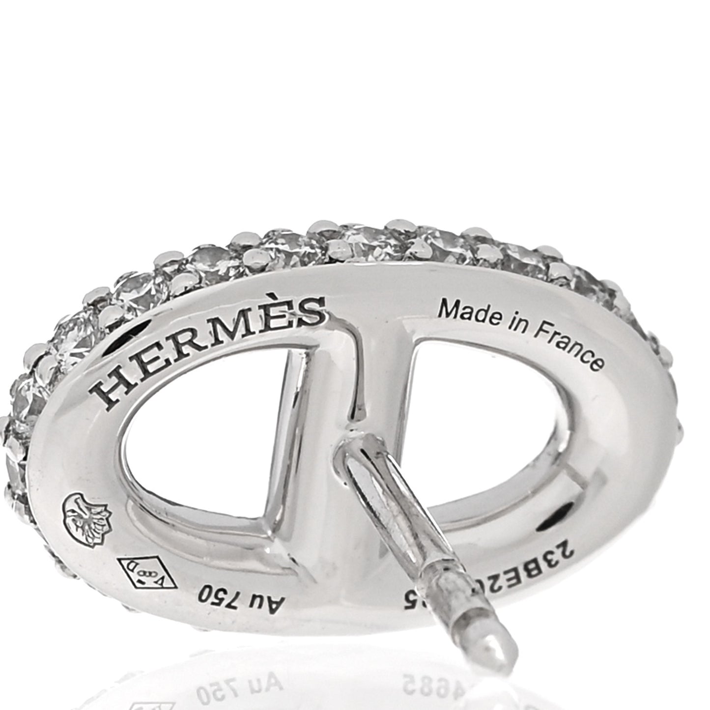 18K White Gold Diamond New Farandole Earrings