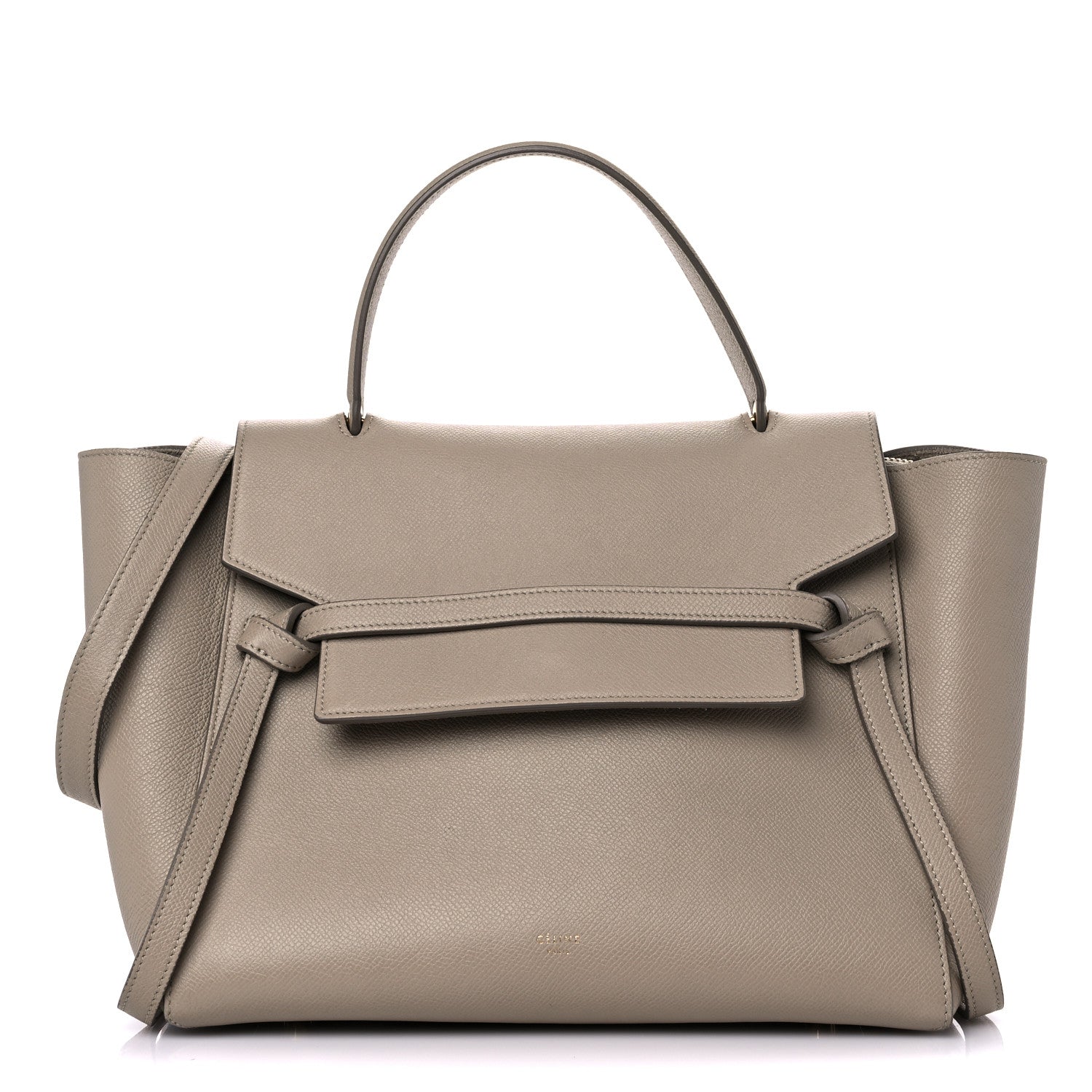 Celine Grained Calfskin Mini Belt Bag Dune 1 of 9