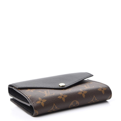 Louis Vuitton Monogram Pallas Compact Wallet Black 4 of 9