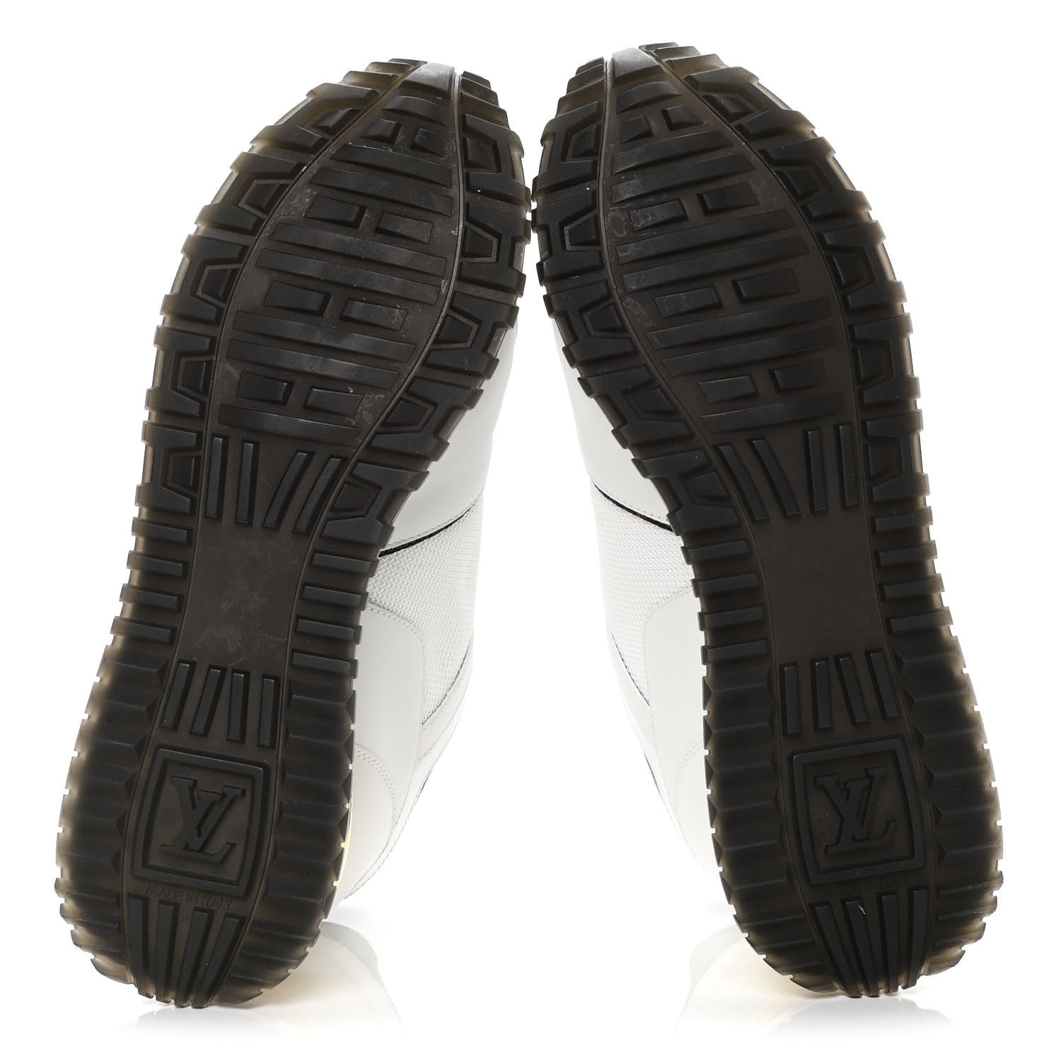 Louis Vuitton Calfskin Monogram Run Away Sneakers 38 White 4 of 4