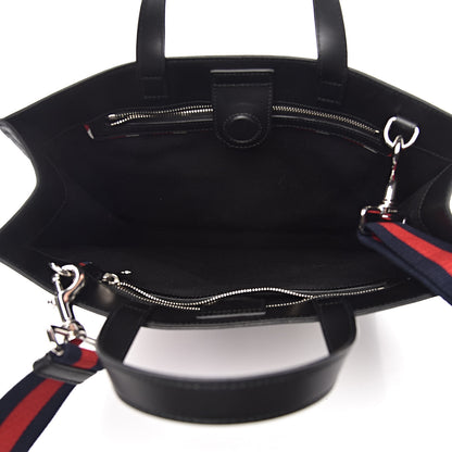 Gucci GG Supreme Monogram Night Courrier Vertical Tote Black Multicolor 5 of 10