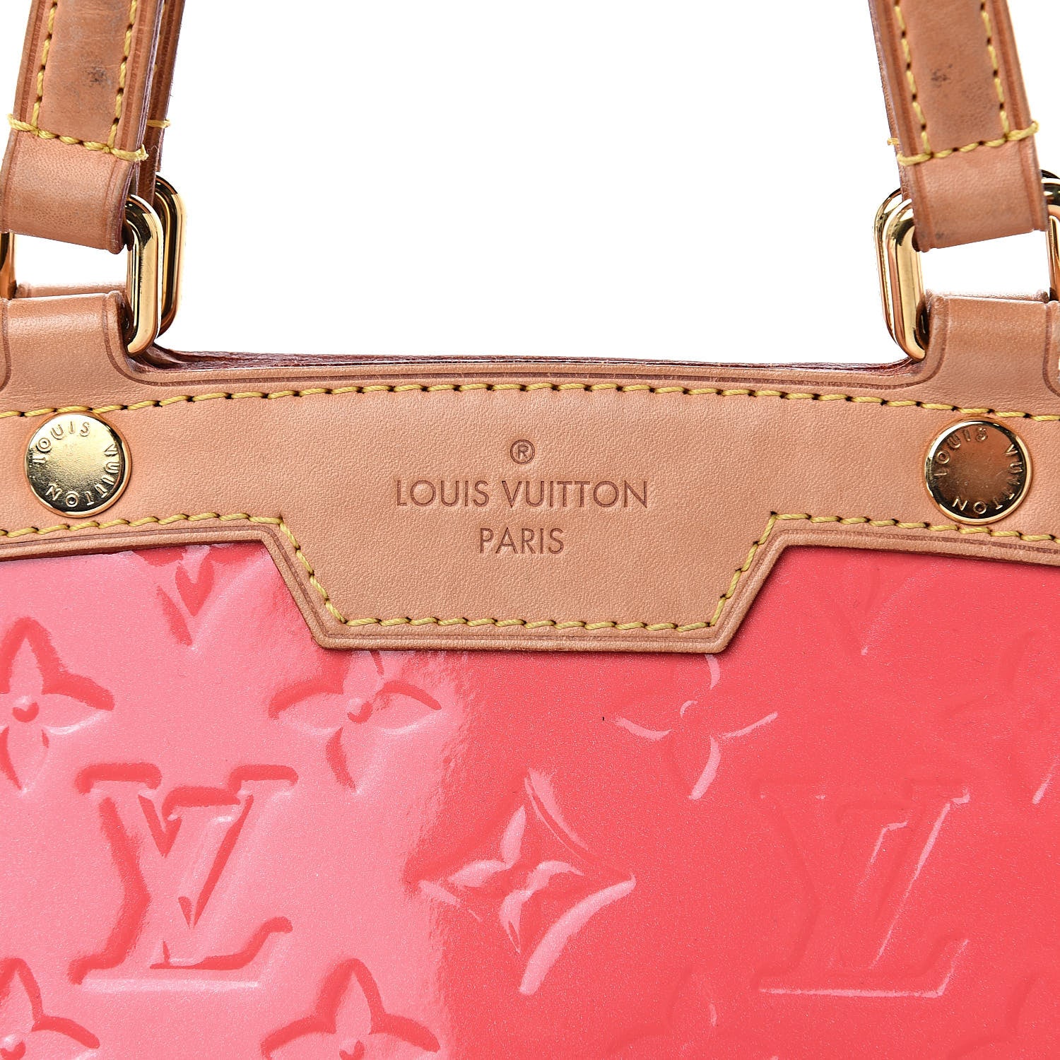 Louis Vuitton Vernis Brea MM Rose Litchi 11 of 17
