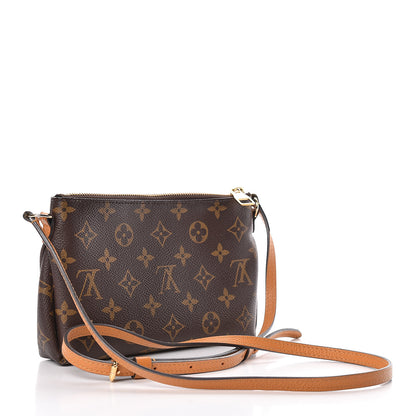Louis Vuitton Monogram Pallas Crossbody Safran 3 of 9