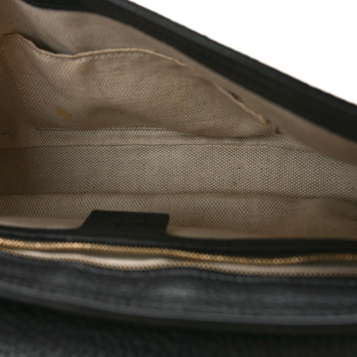 Pebbled Calfskin Medium Soho Flap Crossbody Black