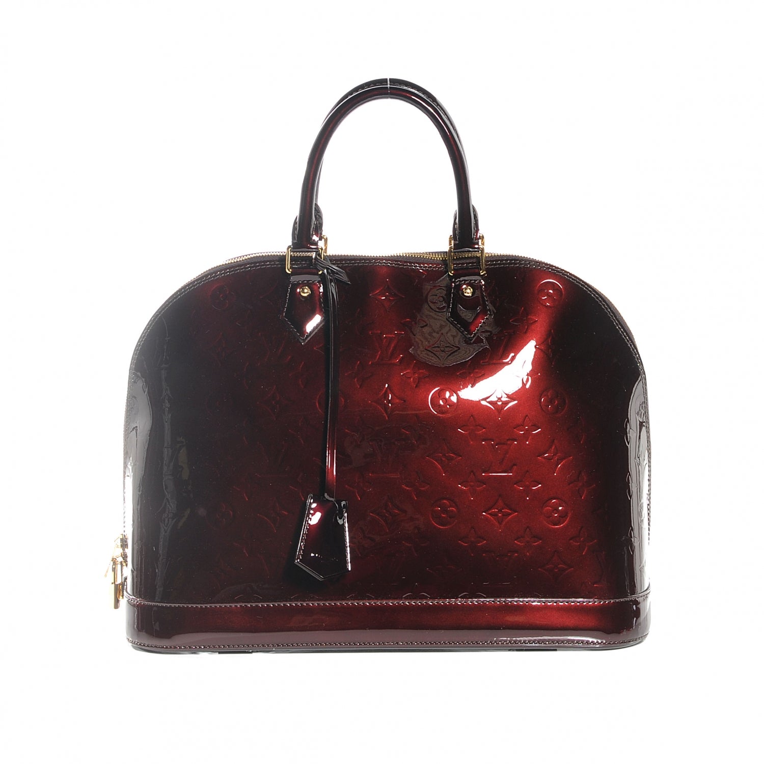 Louis Vuitton Vernis Alma GM Amarante 1 of 7