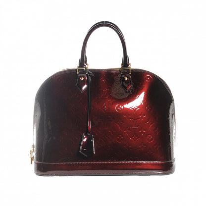Louis Vuitton Vernis Alma GM Amarante 1 of 7