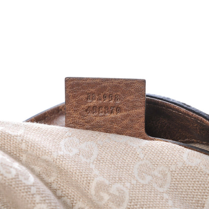 Gucci Calfskin Large Harness Hobo Maple Brown 7 of 13