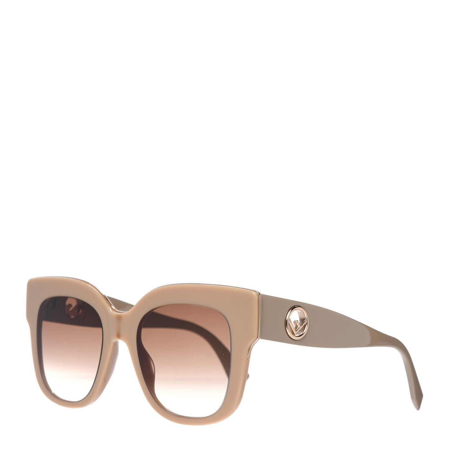 Acetate F is Fendi Sunglasses FF 0359/G/S Beige