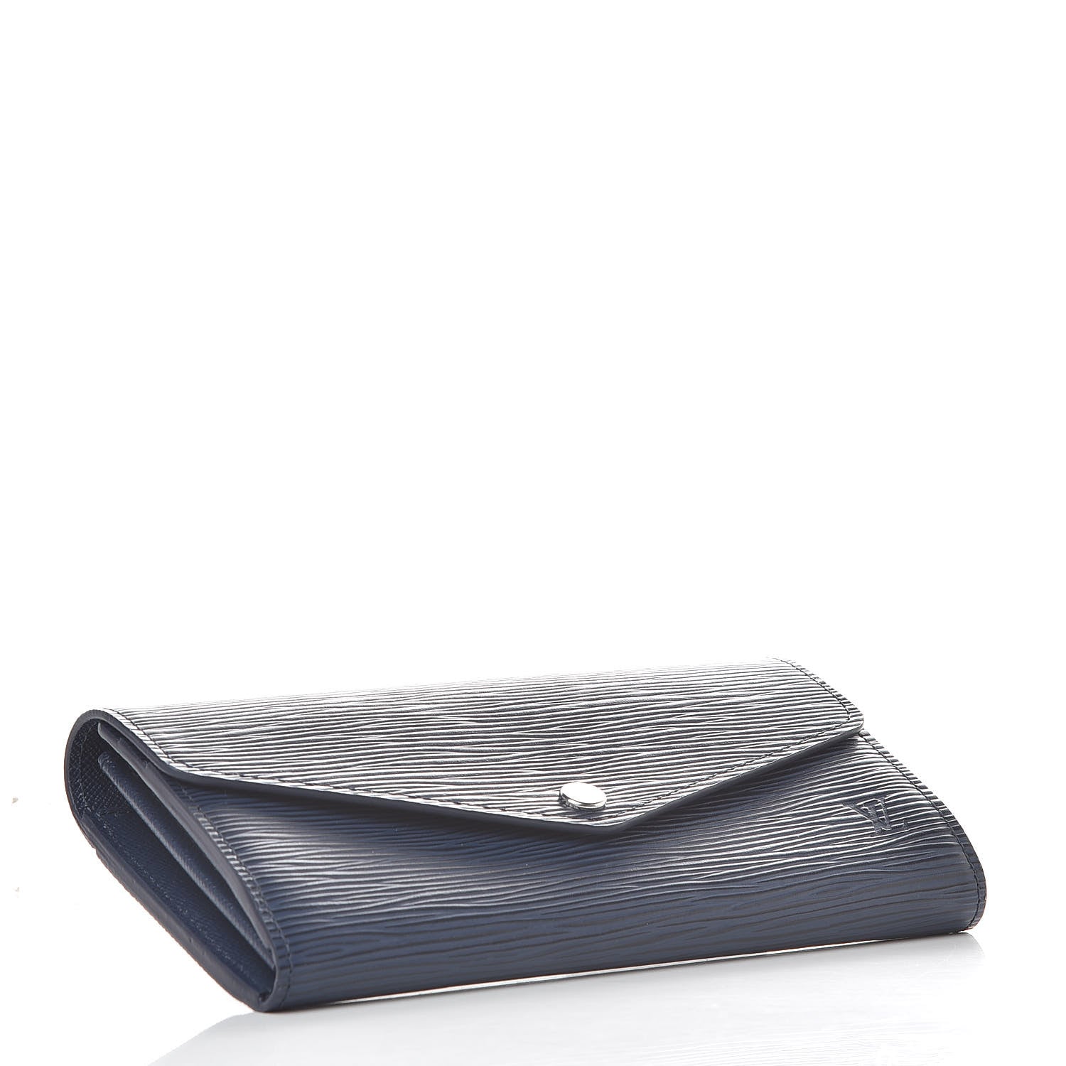 Louis Vuitton Epi Sarah Wallet NM Indigo 4 of 12
