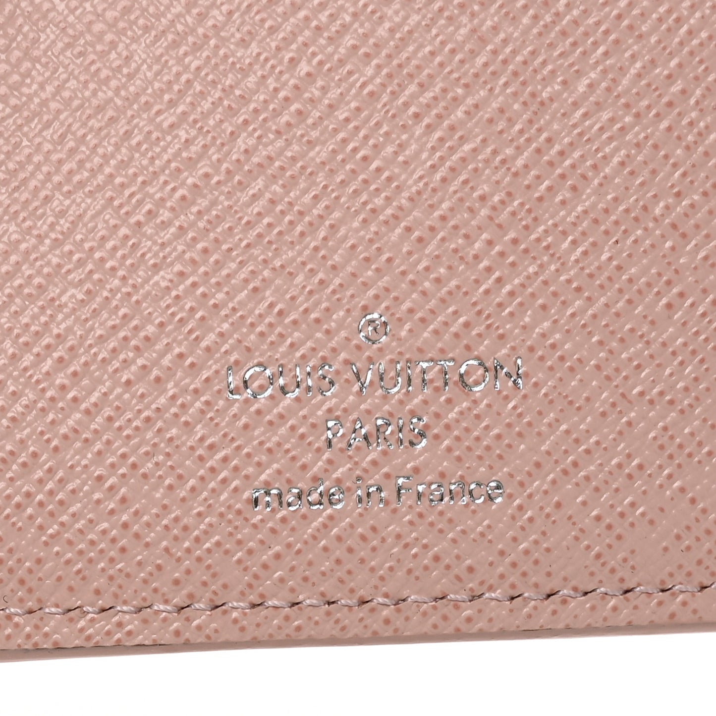 Epi Twist Compact Wallet Rose Ballerine