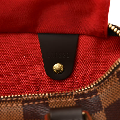 Louis Vuitton Damier Ebene Speedy Bandouliere 25 7 of 11