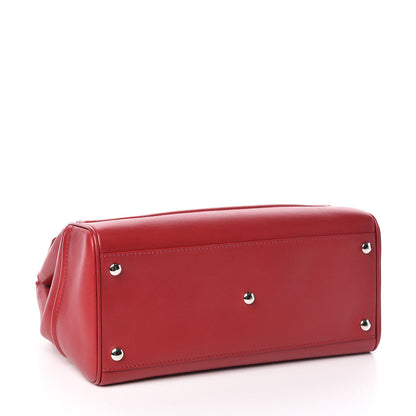 Versace Calfskin Large Palazzo Empire Bag Deep Red 4 of 10