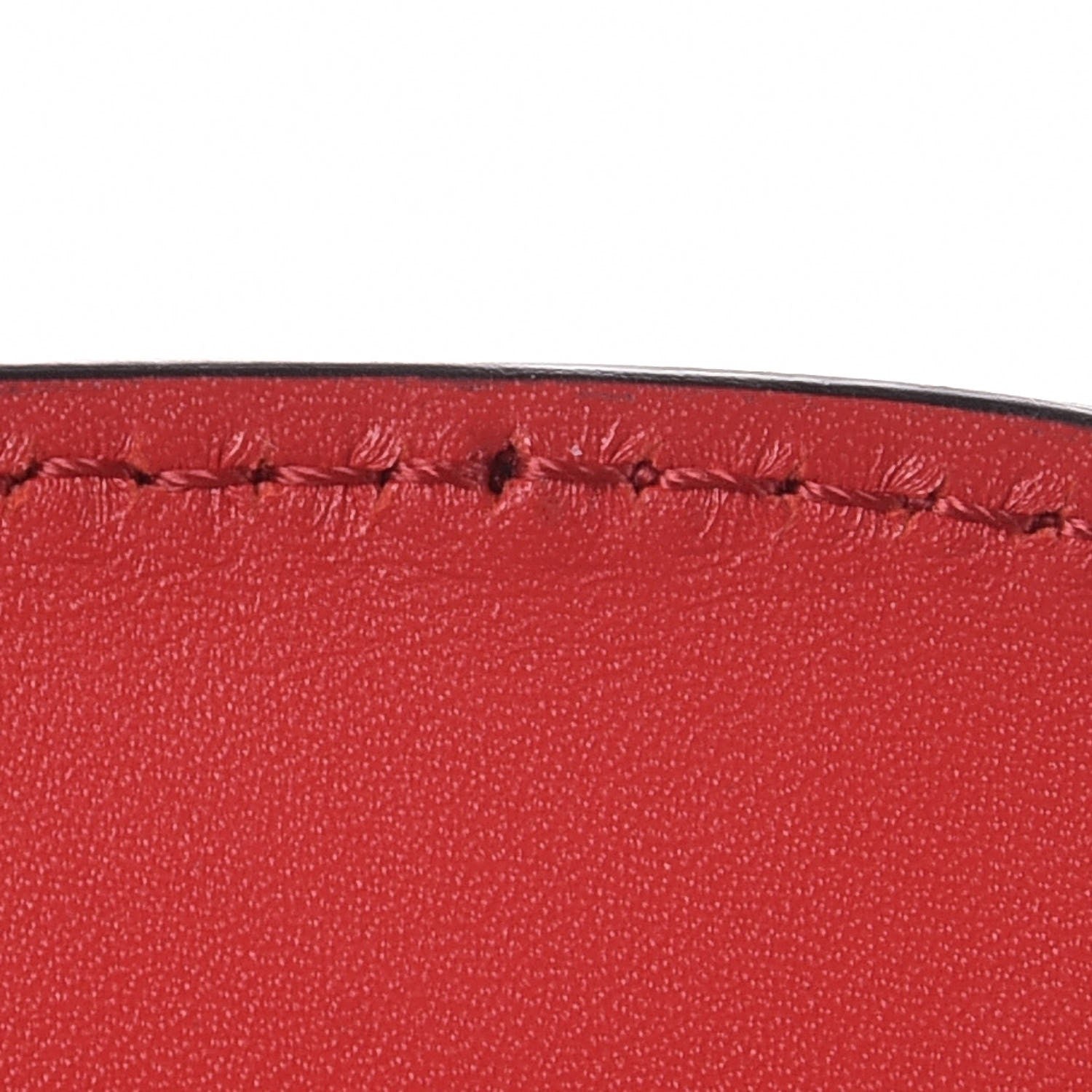 Versace Calfskin Small DV One Red Blue 9 of 10