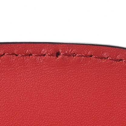 Versace Calfskin Small DV One Red Blue 9 of 10