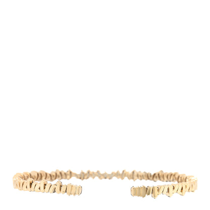 Suzanne Kalan 18K Yellow Gold Diamond Fireworks Classic Baguette Bangle Bracelet 2 of 3