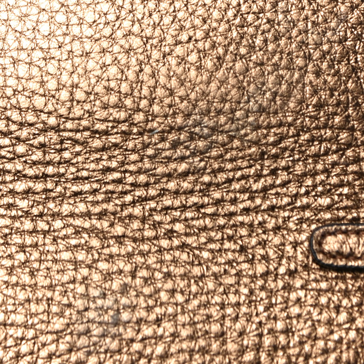 Metallic Visetos Crossbody Gold