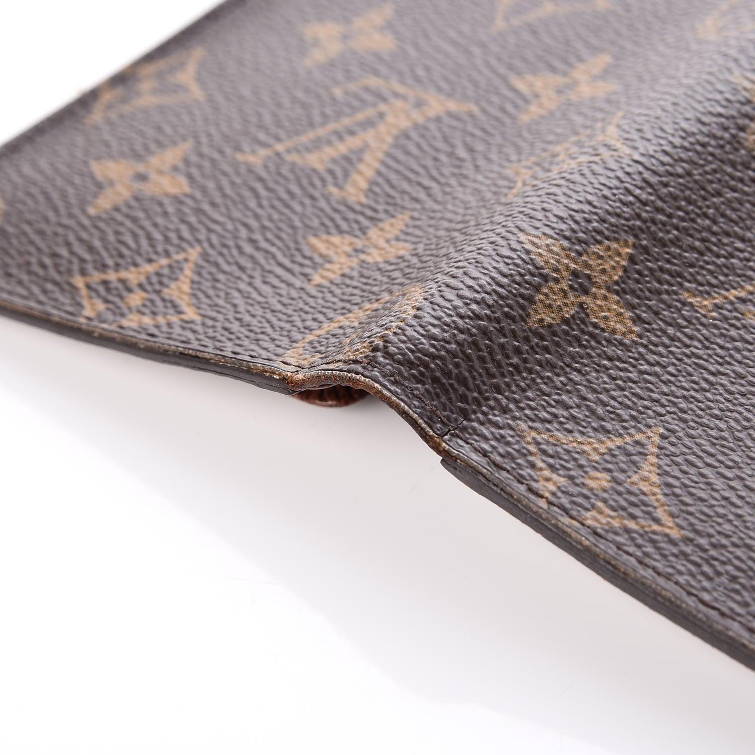 Louis Vuitton Monogram Porte Valeurs Checkbook Wallet 9 of 10