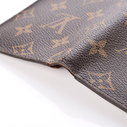 Louis Vuitton Monogram Porte Valeurs Checkbook Wallet 9 of 10