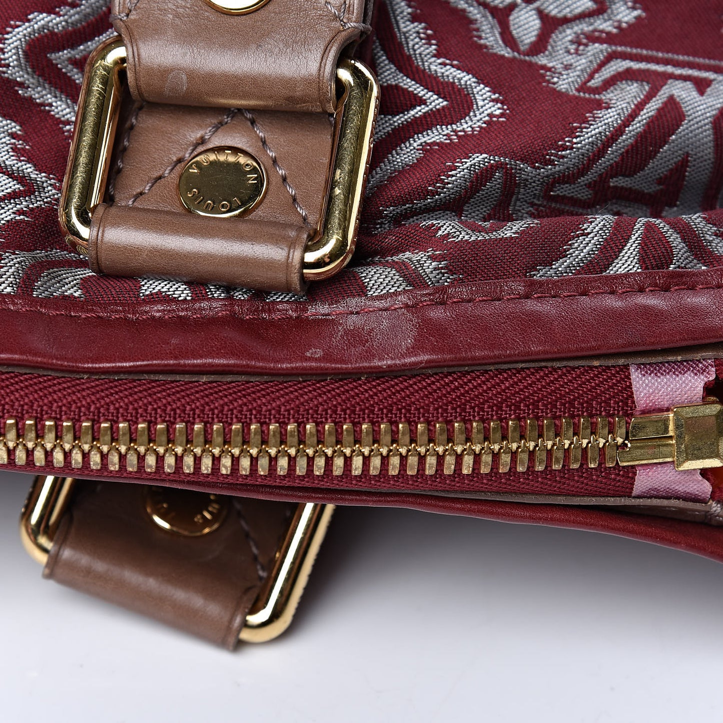 Jacquard Monogram Aviator Bordeaux