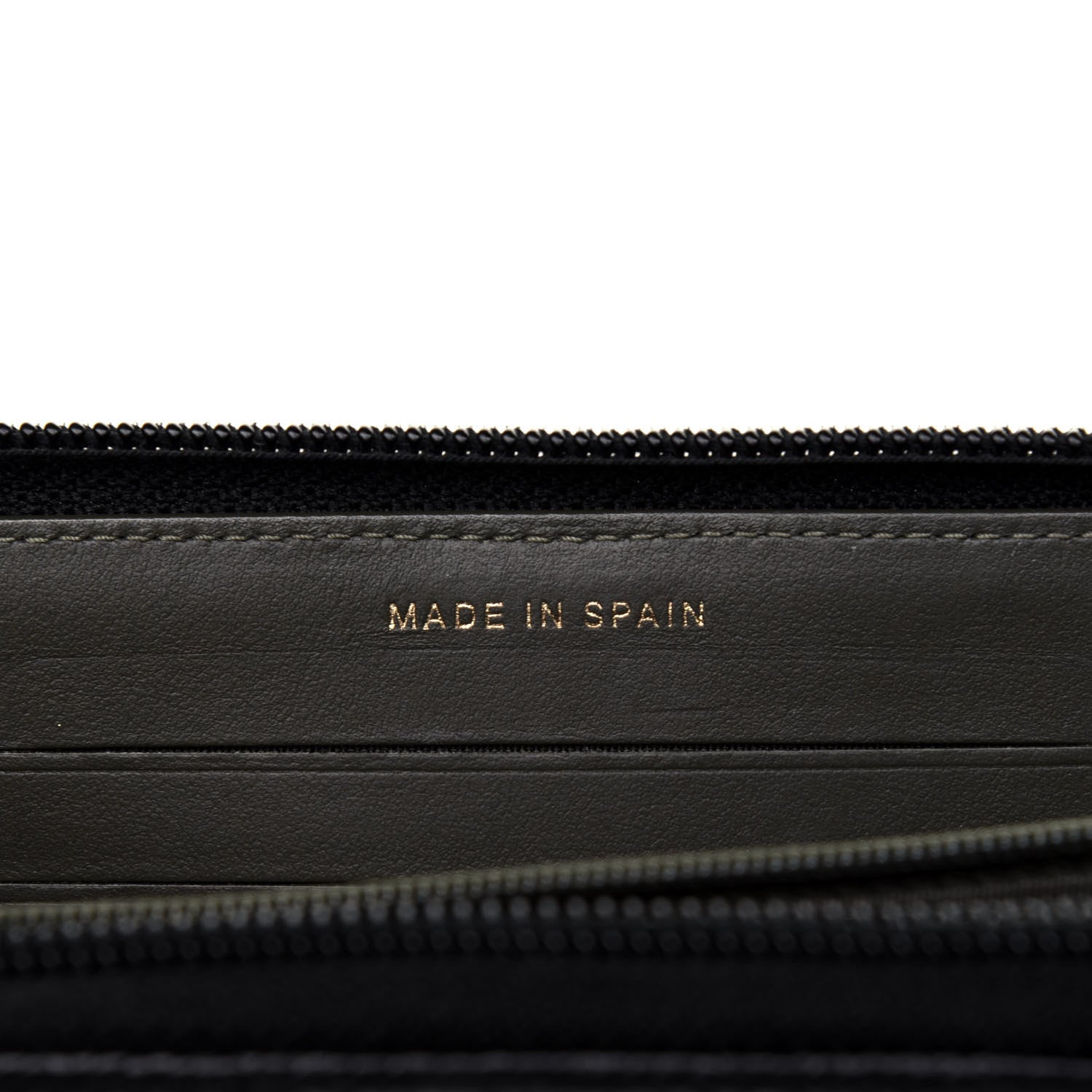 Chanel Caviar Quilted Small Boy Zip Around Wallet Black 7 of 12