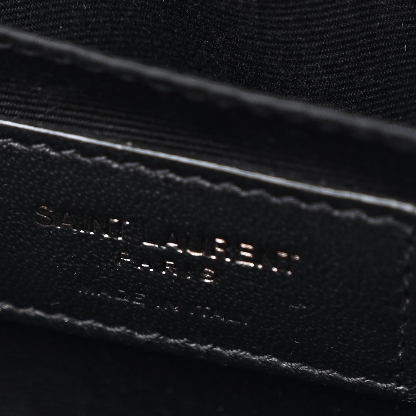 Calfskin Matelasse Monogram Lou Camera Bag Black