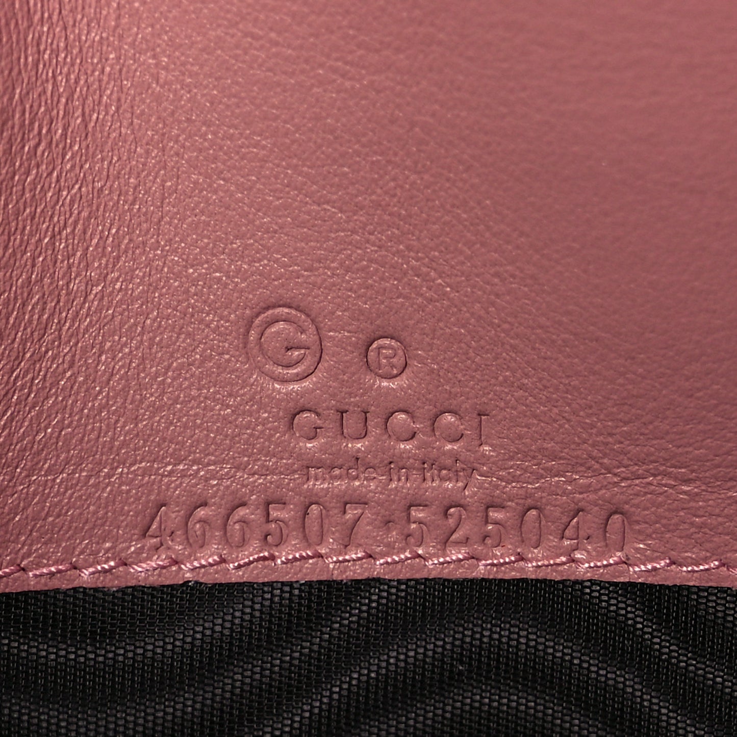 Microguccissima Crossbody Wallet Soft Pink