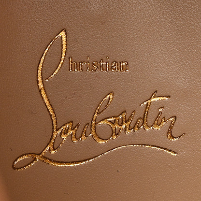 Christian Louboutin Calfskin CL Chelsea 70 Booty 41 Cuoio 7 of 9