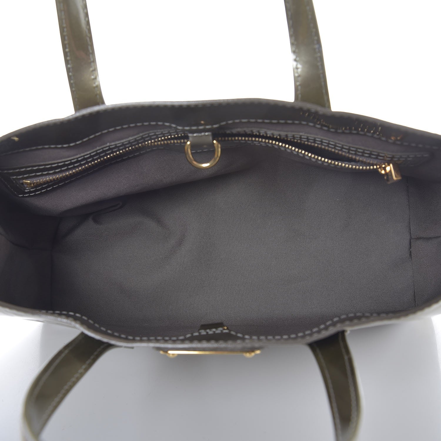 Louis Vuitton Vernis Wilshire PM Gris Art Deco 6 of 11