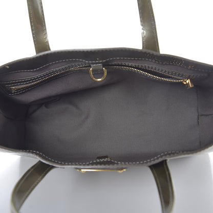 Louis Vuitton Vernis Wilshire PM Gris Art Deco 6 of 11
