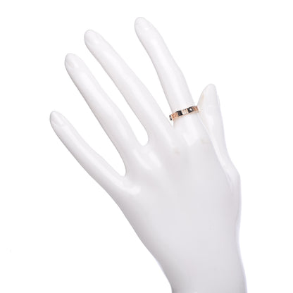 Tiffany 18K Rose Gold Diamond Atlas Pierced Ring 50 5.25 2 of 5
