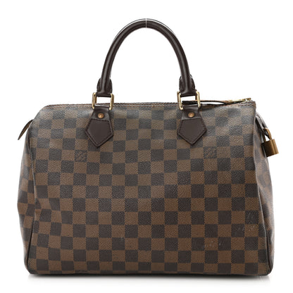 Louis Vuitton Damier Ebene Speedy 30 1 of 19