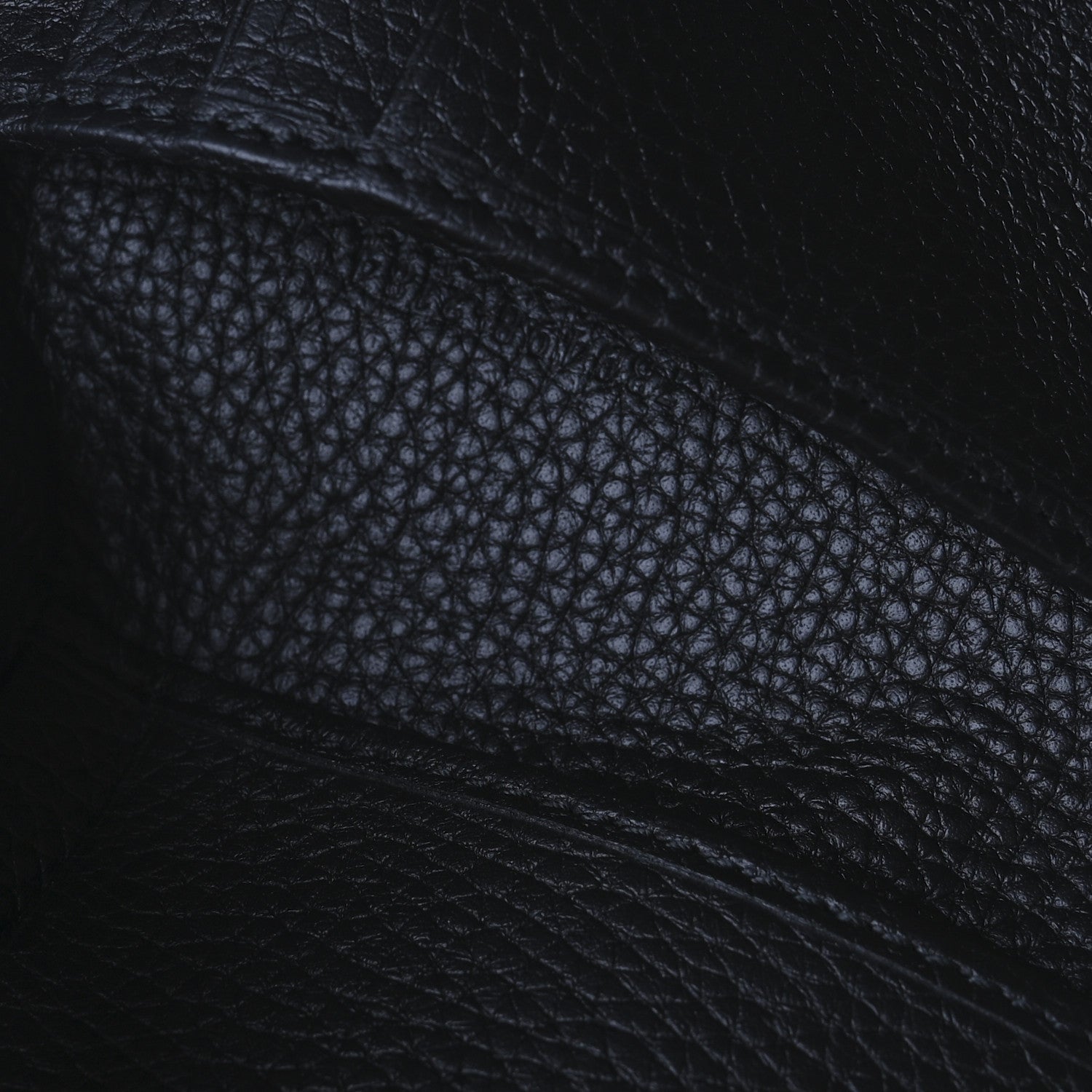 Gucci Piuma Calfskin Medium Bamboo Double G Wallet Black 7 of 7