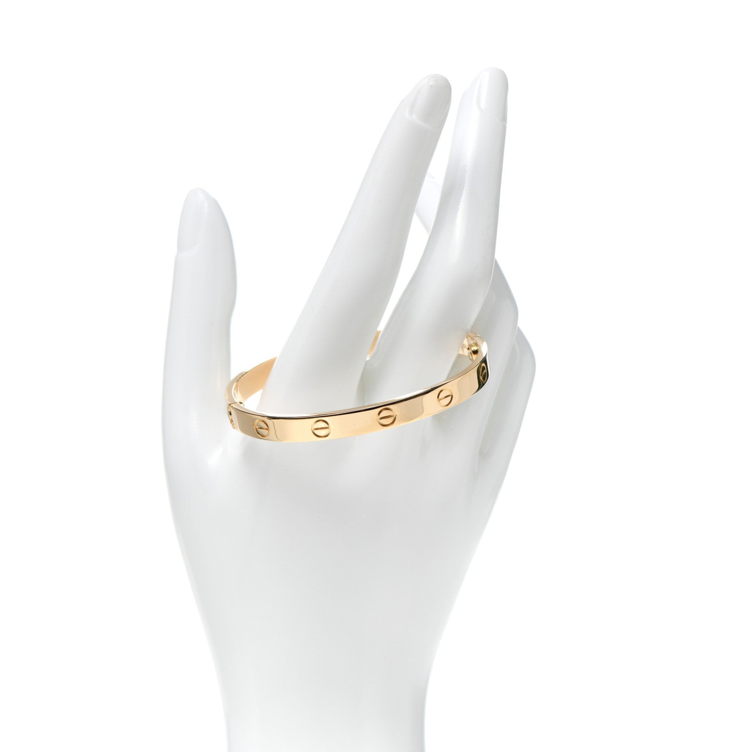 Cartier 18K Yellow Gold LOVE Bracelet 17 2 of 6