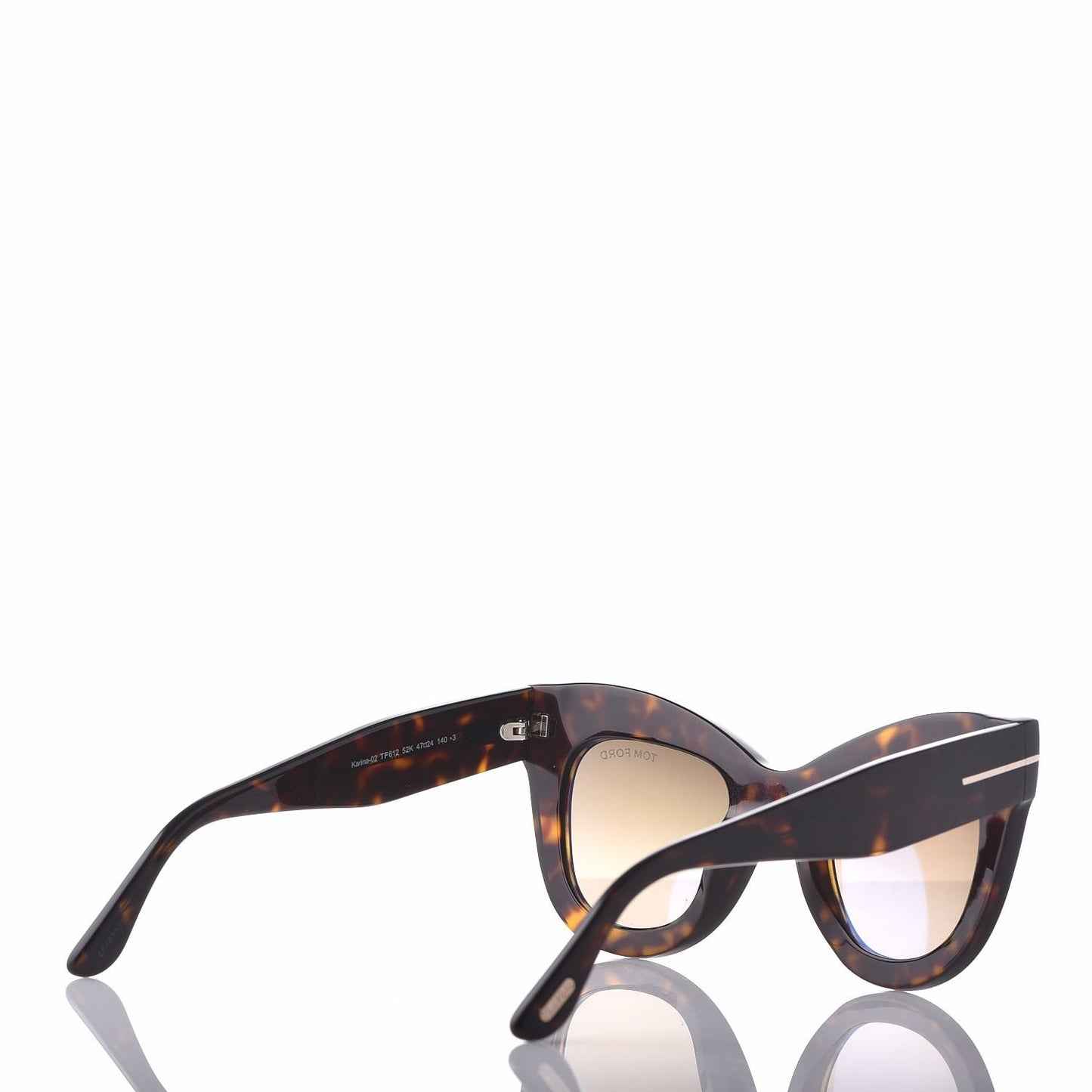 Karina Cat Eye Sunglasses TF612 Havana