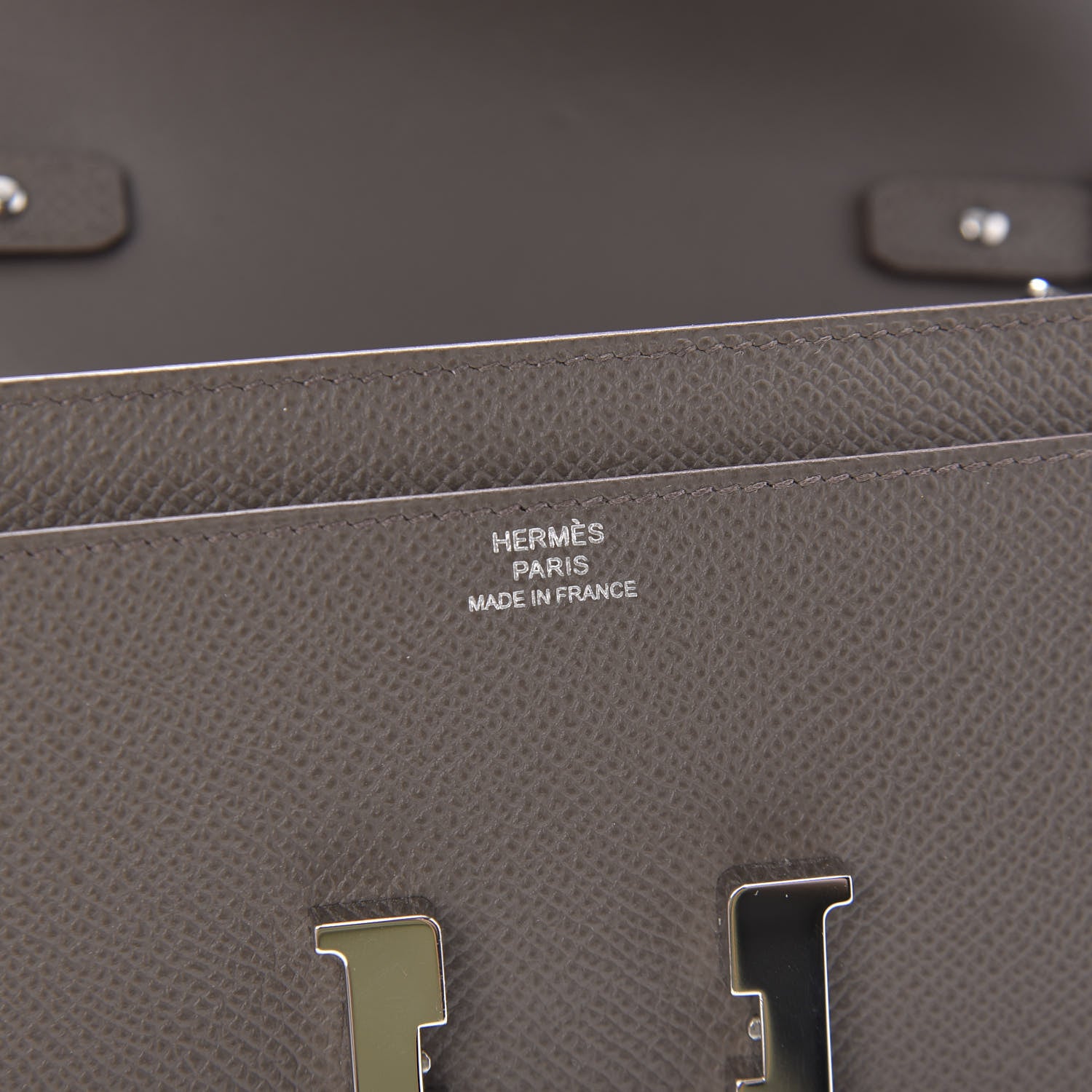 Hermes Epsom Constance Long To Go Wallet Etain 15 of 17