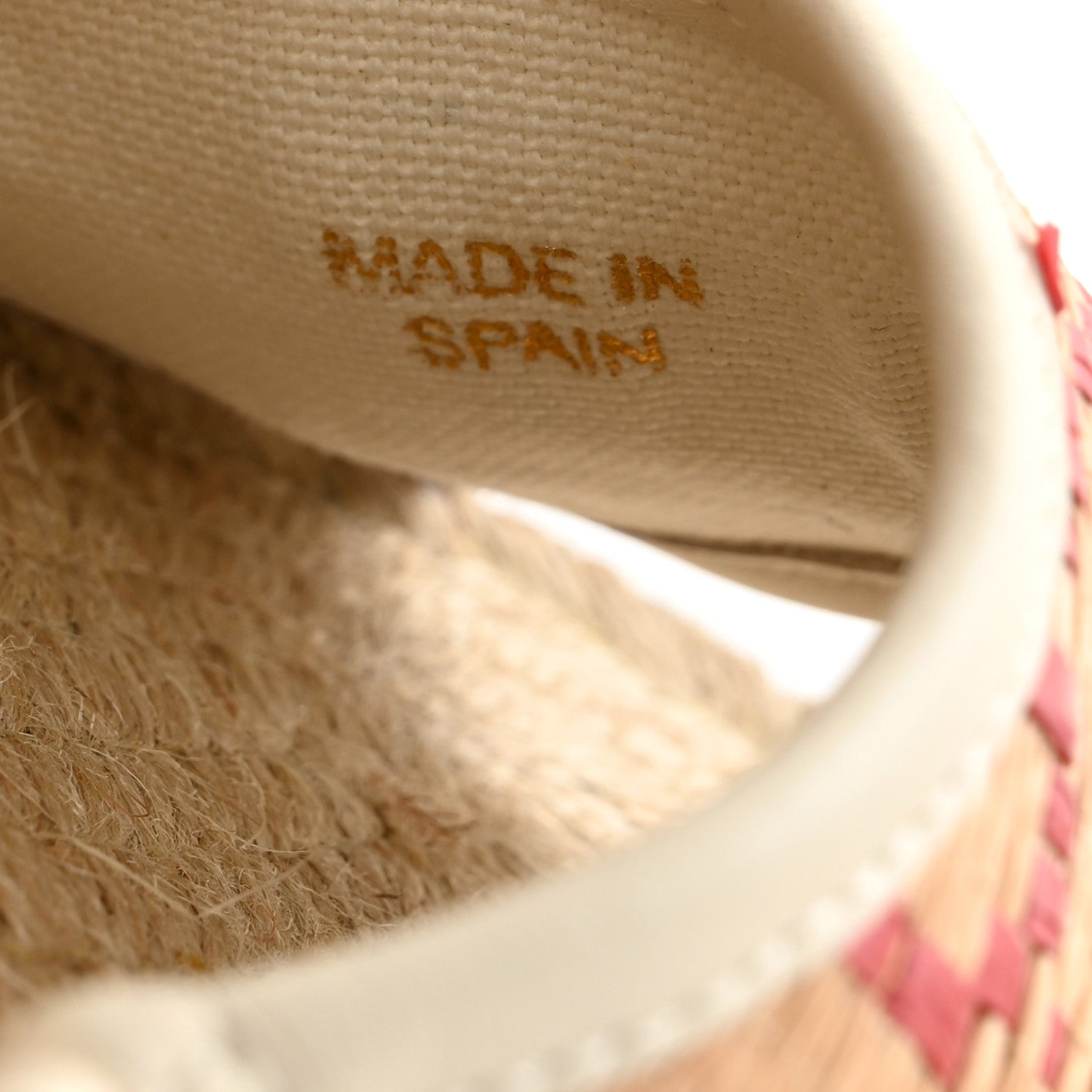 Gucci GG Raffia Monogram Ankle Wrap Platform Espadrille Wedge Sandals 37.5 Beige 8 of 9