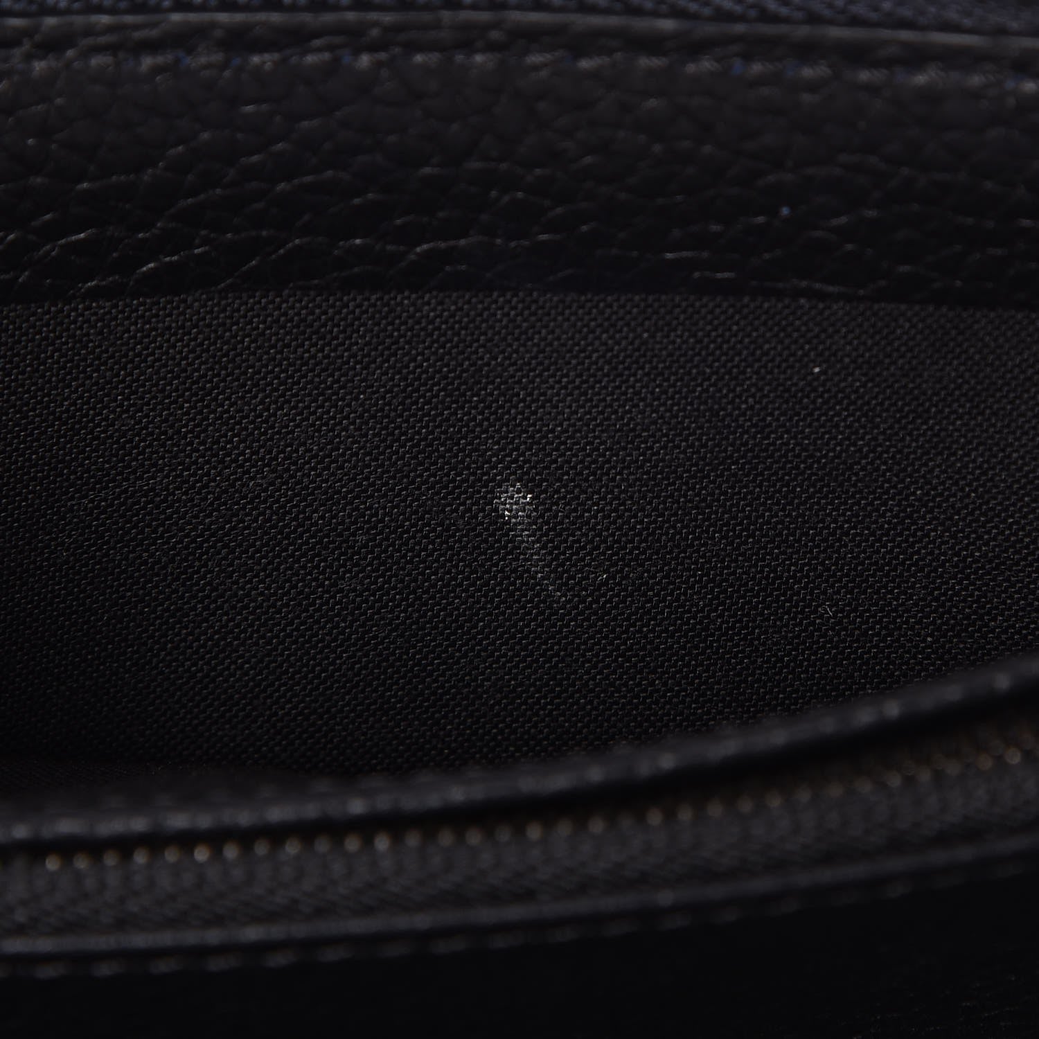 Mulberry Silky Calf Zip Around Coat Wallet Midnight Black 7 of 9